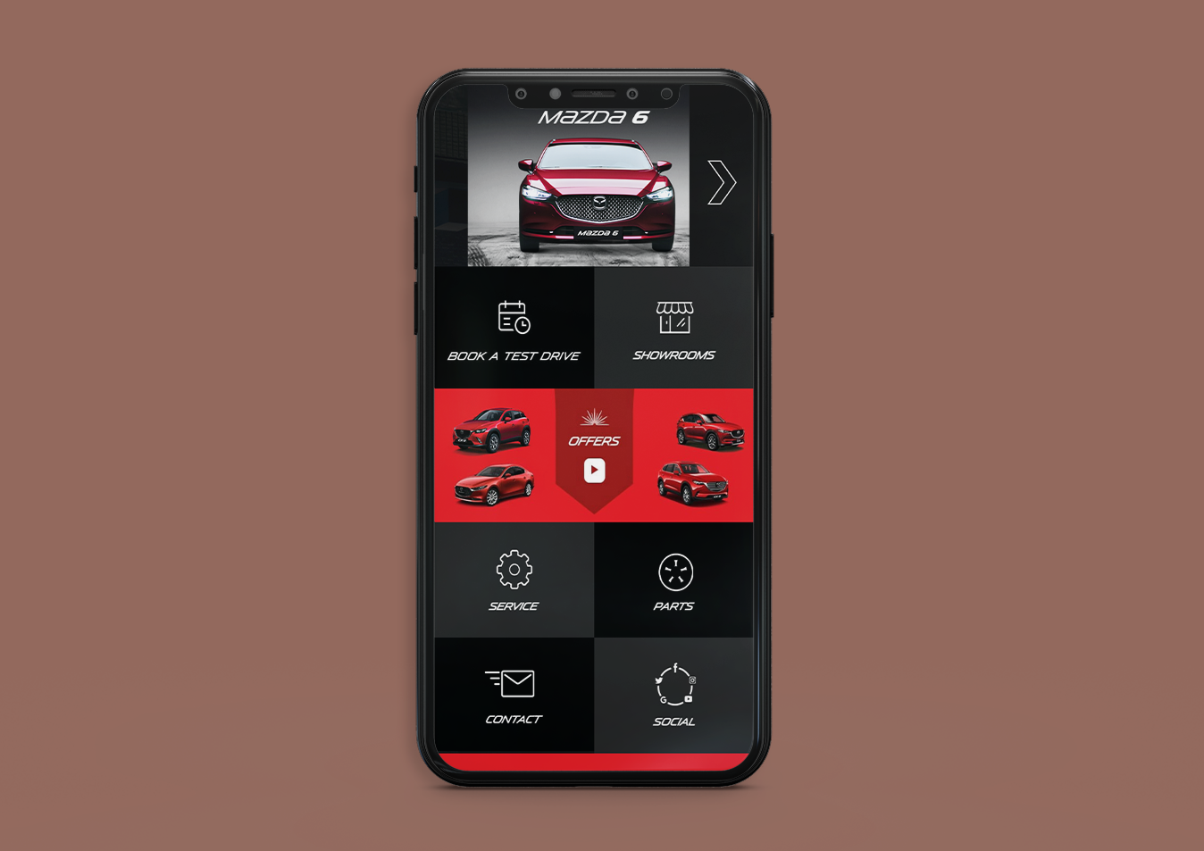 Mazda Oman Mobile App