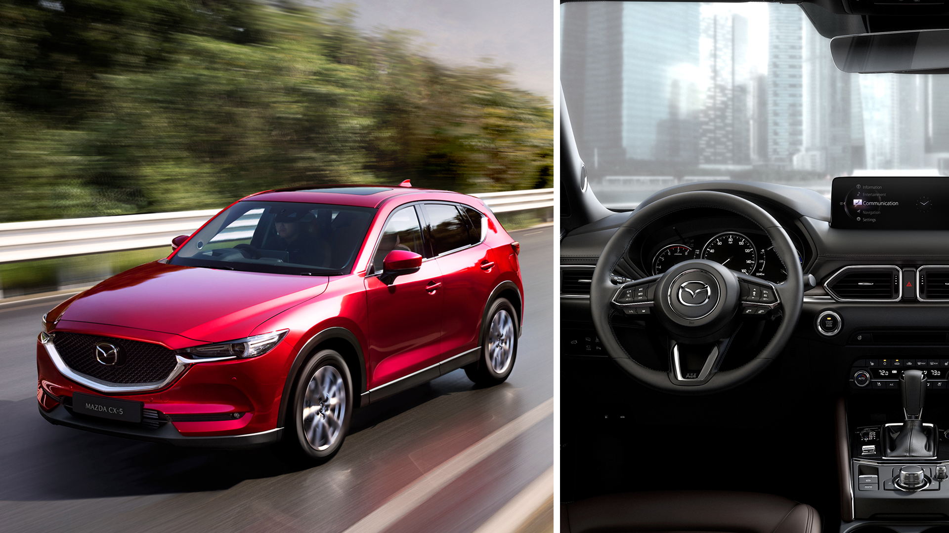 Mazda CX 5 Collage